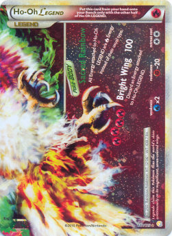 Ho-Oh LEGENDE HS-112 Ultra Rare Played Deutsch