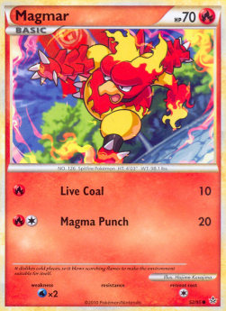 Magmar UL-52 Common Excellent Deutsch Reverse Holo
