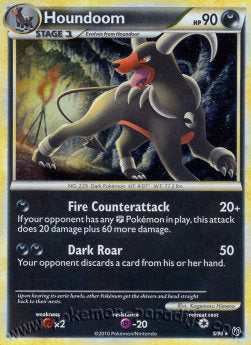 Hundemon UD-5 Holo Rare Played Deutsch