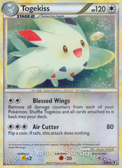 Togekiss UD-9 Holo Rare Good Deutsch