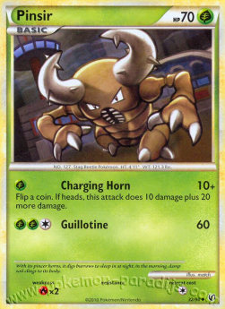 Pinsir UD-32 Uncommon Excellent Deutsch Reverse Holo