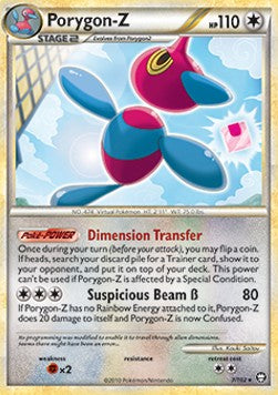 Porygon-Z TM-7 Holo Rare Excellent Deutsch