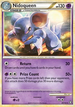 Nidoqueen TM-28 Rare Good Deutsch