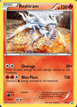 Reshiram BW-23 Promo Excellent Deutsch