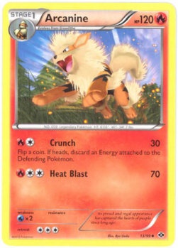 Arcanine NXD-13 Uncommon Excellent Englisch Reverse Holo