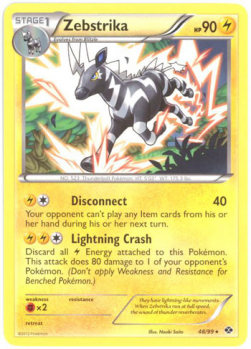 Zebstrika NXD-48 Rare Excellent Englisch Reverse Holo