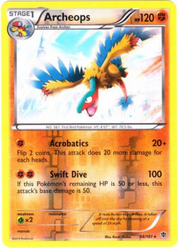 Aeropteryx PLB-54 Holo Rare Good Deutsch