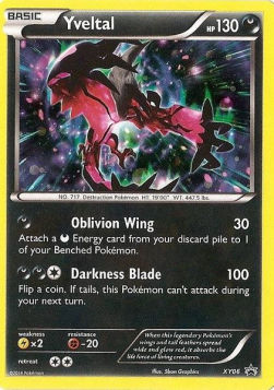 Yveltal XYPR-06 Promo Played Deutsch