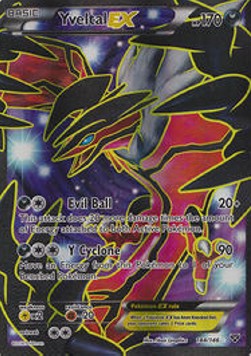 Yveltal EX XY-144 Ultra Rare Near Mint Deutsch