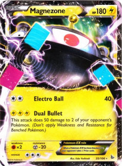 Magnezone EX FLF-35 Ultra Rare Light Played Deutsch