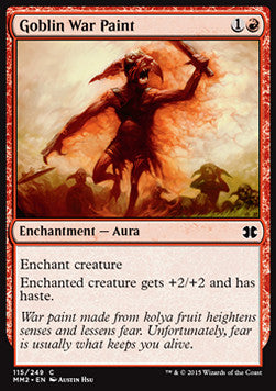 Goblin-Kriegsbemalung MM2-115 Common Good Englisch Foil