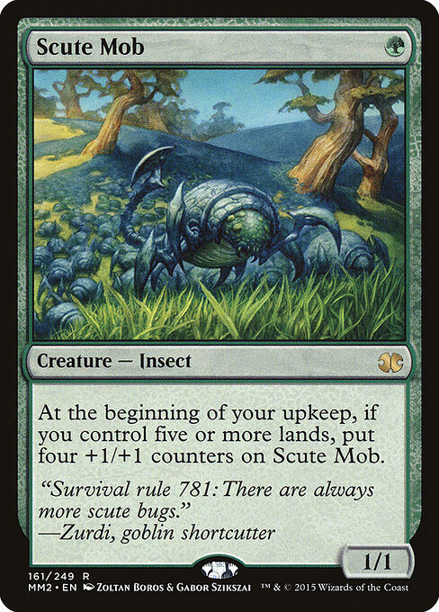 Scute Mob MM2-161 Rare Excellent Englisch Foil