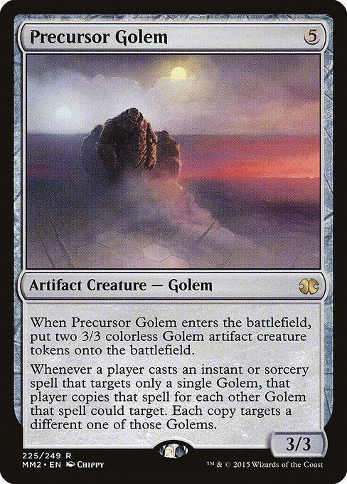 Golem-Vorläufer MM2-225 Rare Light Played Englisch