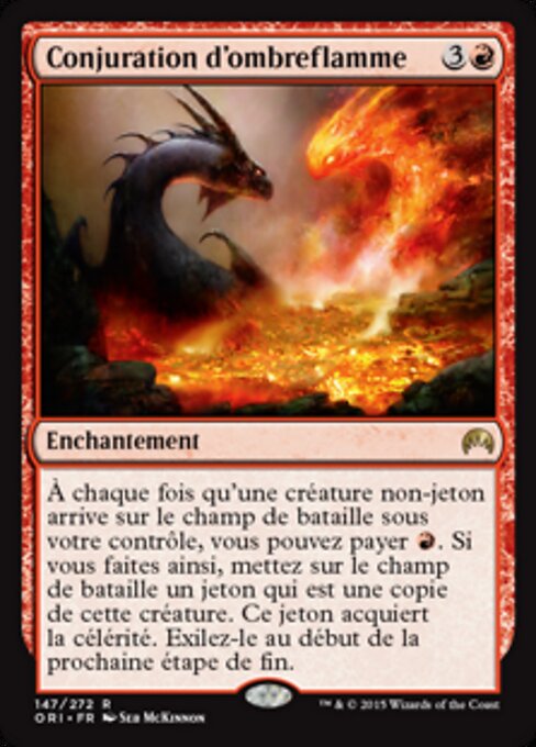 Flameshadow Conjuring ORI-147 Rare Excellent Französisch