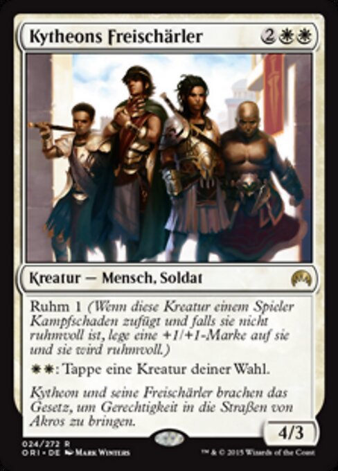 Kytheons Freischärler ORI-24 Rare Excellent Deutsch
