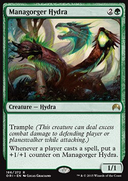 Manaverschlingende Hydra ORI-186 Rare Played Englisch