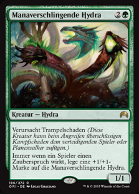 Manaverschlingende Hydra ORI-186 Rare Near Mint Deutsch
