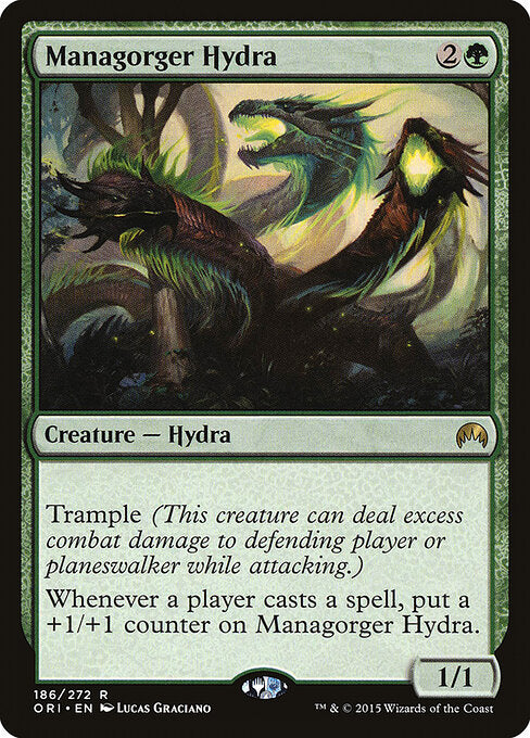 Managorger Hydra ORI-186 Rare Light Played Englisch