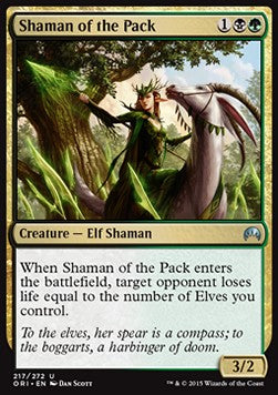 Shaman of the Pack ORI-217 Uncommon Excellent Englisch