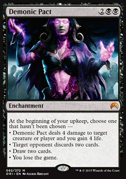 Dämonischer Pakt ORI-92 Mythic Excellent Deutsch