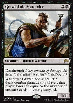 Graveblade Marauder ORI-101 Rare Excellent Englisch