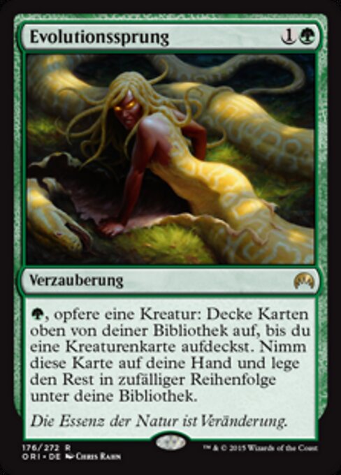 Evolutionssprung ORI-176 Rare Excellent Deutsch