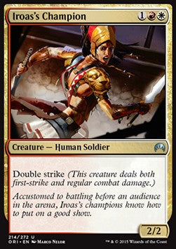 Champion des Iroas ORI-214 Uncommon Excellent Deutsch Foil