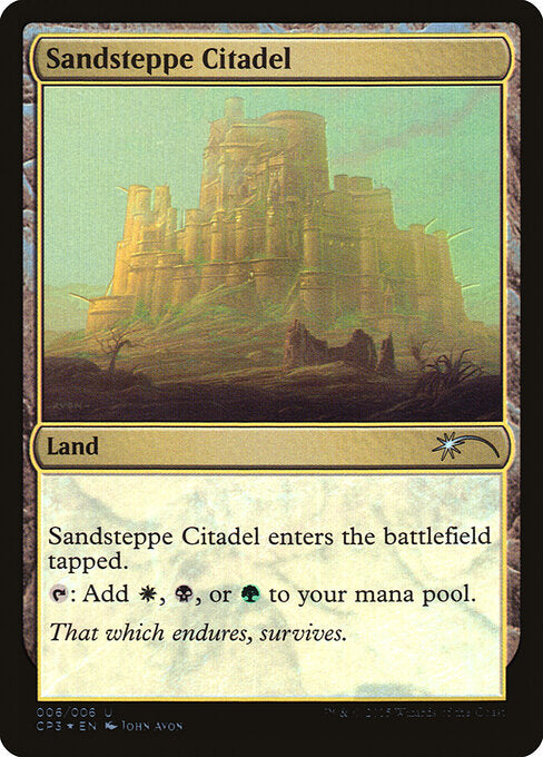 Sandsteppenzitadelle CPP-6 Uncommon Excellent Deutsch Foil