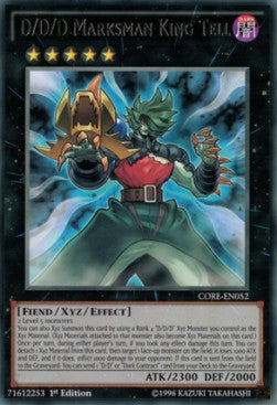 D/D/D Marksman King Tell CORE-052 Rare Light Played Englisch 1. Auflage