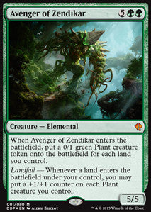 Avenger of Zendikar DDP-1 Mythic Excellent Englisch Foil