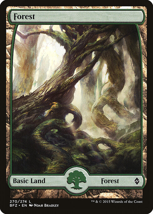Wald (V.1) BFZ-270 Land Excellent Englisch Foil