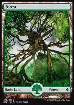Wald (V.7) BFZ-273 Land Excellent Englisch Foil