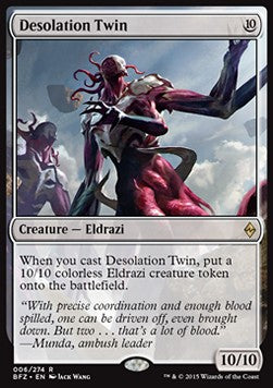 Zwilling der Verwüstung BFZ-6 Rare Good Deutsch