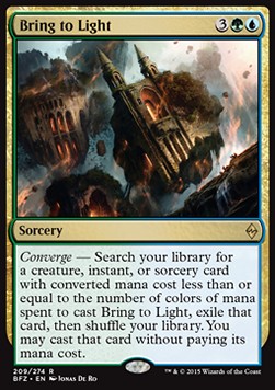 Bring to Light BFZ-209 Rare Good Englisch