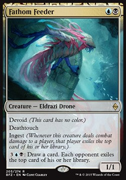 Fathom Feeder BFZ-203 Rare Excellent Englisch