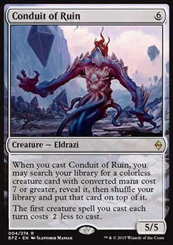 Conduit of Ruin BFZ-4 Rare Near Mint Englisch