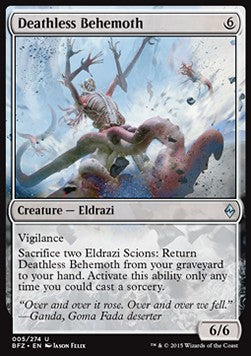 Todloser Behemoth BFZ-5 Uncommon Excellent Deutsch Foil
