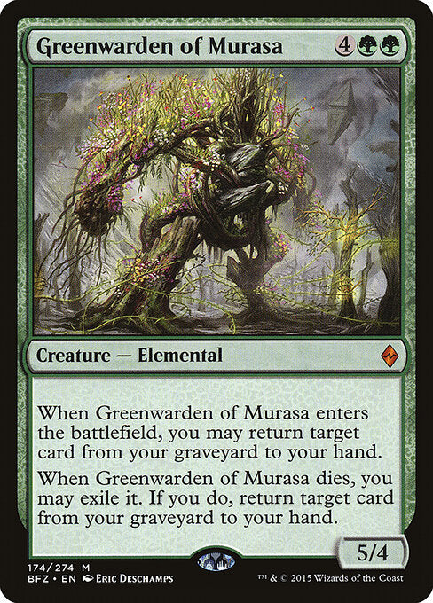 Grünwächter aus Murasa BFZ-174 Mythic Good Englisch
