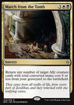 March from the Tomb BFZ-214 Rare Near Mint Englisch