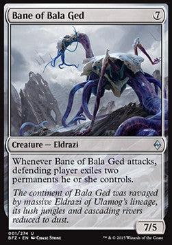 Bane of Bala Ged BFZ-1 Uncommon Excellent Englisch