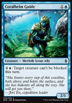 Korallenhelm-Führerin BFZ-74 Common Excellent Englisch Foil