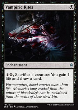 Vampirische Riten BFZ-124 Uncommon Excellent Englisch