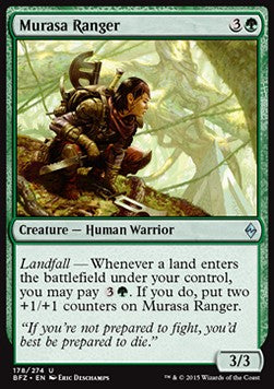 Waldläuferin aus Murasa BFZ-178 Uncommon Excellent Englisch Foil