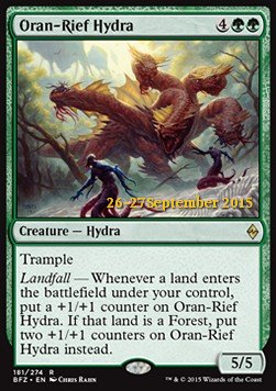 Oran-Rief-Hydra (V.2) PBFZ-181 Rare Excellent Deutsch Foil