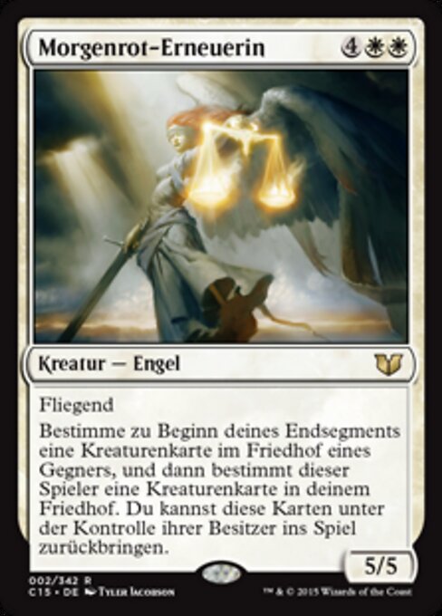 Morgenrot-Erneuerin C15-2 Rare Excellent Deutsch