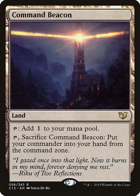 Command Beacon C15-56 Rare Near Mint Englisch