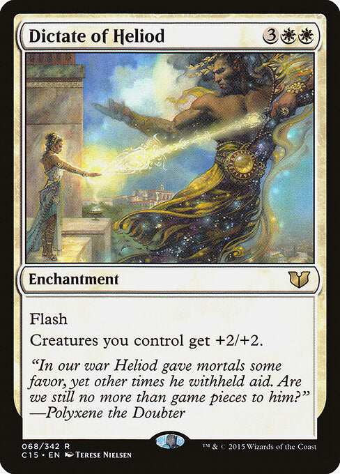 Gebot des Heliod C15-68 Rare Excellent Englisch