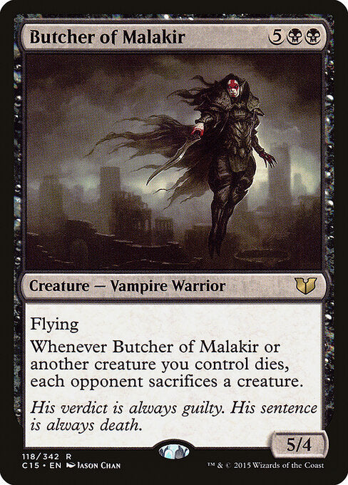 Butcher of Malakir C15-118 Rare Light Played Englisch