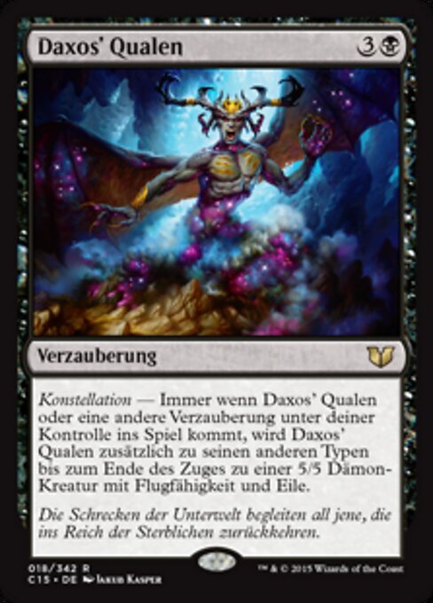 Daxos' Qualen C15-18 Rare Excellent Deutsch