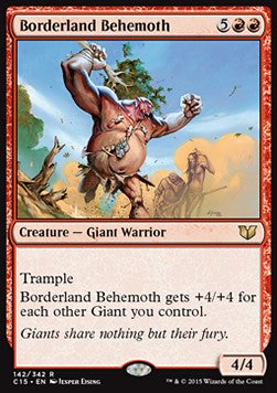 Grenzlandbehemoth C15-142 Rare Excellent Deutsch